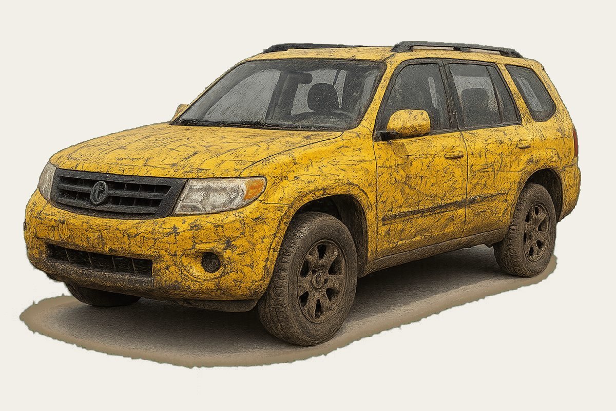 Accident damaged